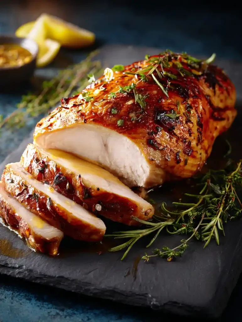 Best Juicy Roast Turkey Recipe Golden Roast Turkey Cooking Tips How To Make A Flavorful Roast Turkey Best Herbs For Golden...