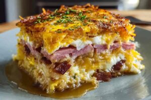 Breakfast Lasagna With Layers