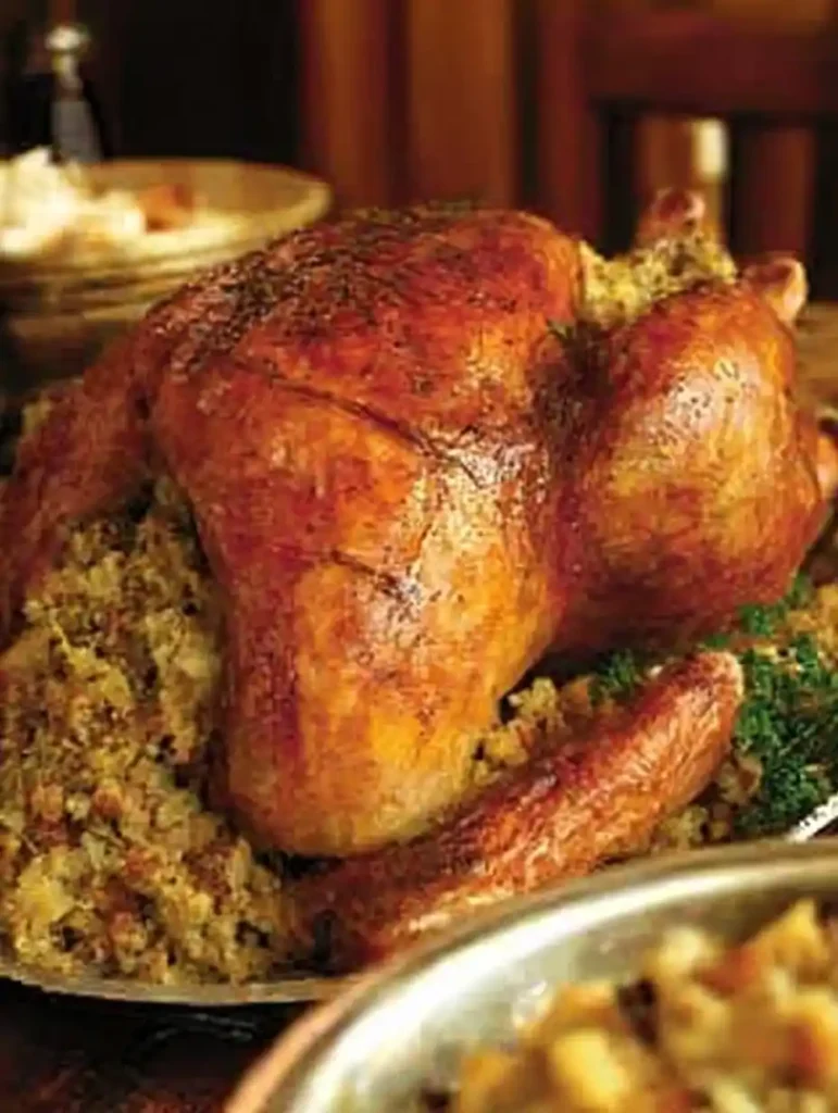 Classic Thanksgiving Dressing Recipe With Herbs Best Parsley Sage Thyme Stuffing Traditional Herb Dressing For Thanksgivin...