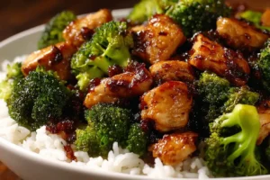 Creamy Chicken And Broccoli Bowls