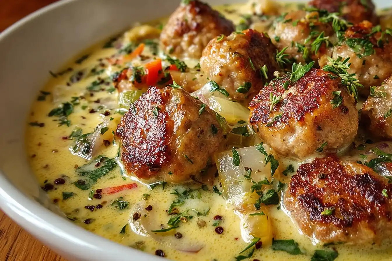 Creamy Chicken Sausage Stew