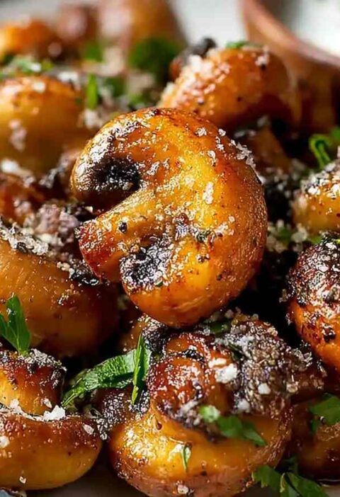 Easy Air Fryer Ranch Mushrooms Recipe Quick Ranch Flavored Mushrooms Air Fryer Best Air Fryer Mushrooms With Ranch Dressin...