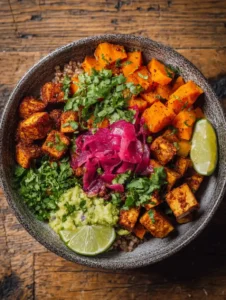 Ground Beef Hot Honey Bowl