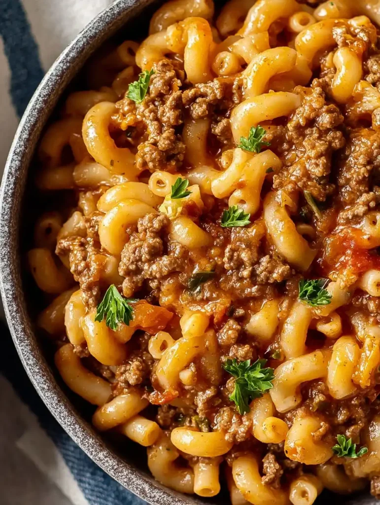 Homemade Hamburger Helper