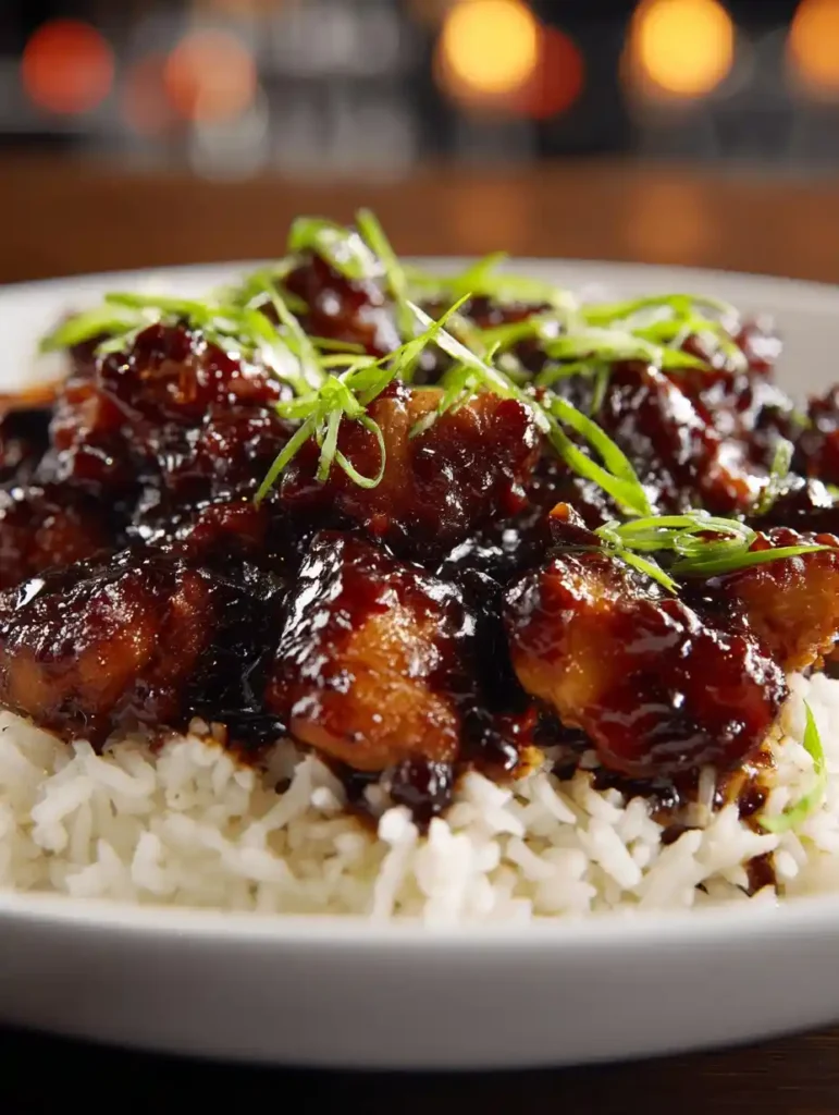 Honey BBQ Chicken Rice Recipe Easy Honey BBQ Chicken One-pot Sweet Smoky Chicken Rice Dish How To Make Honey BBQ Chicken R...