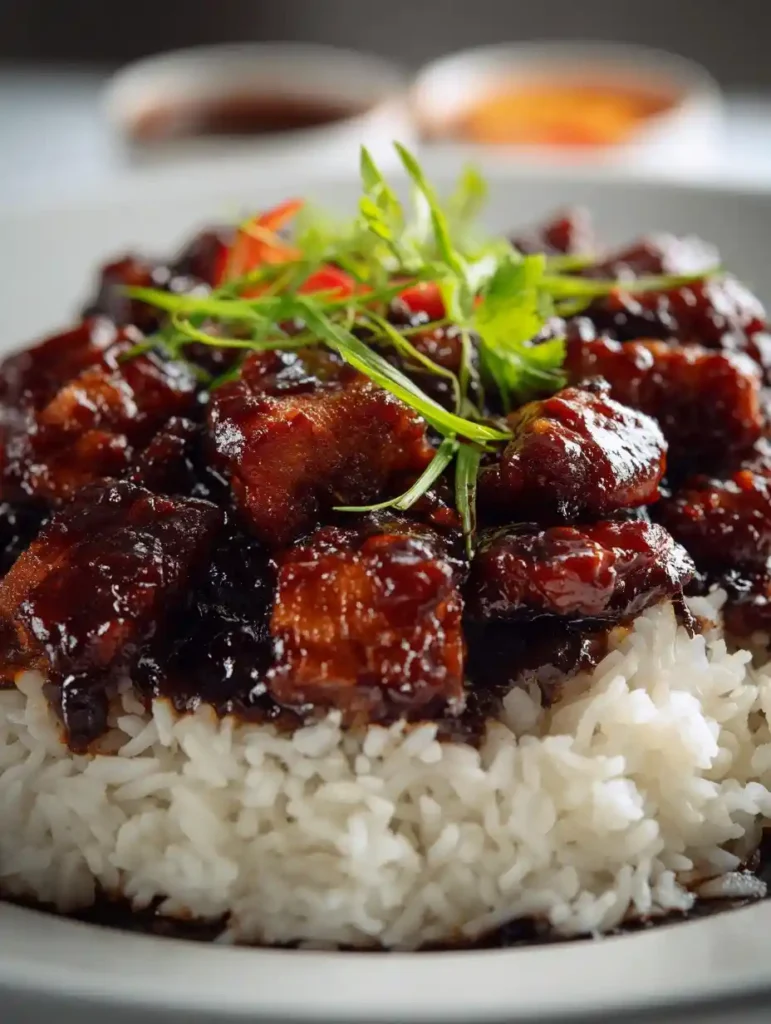 Honey BBQ Chicken Rice Recipe Easy Honey BBQ Chicken One-pot Sweet Smoky Chicken Rice Dish How To Make Honey BBQ Chicken R...