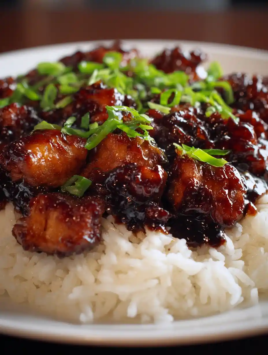 Honey BBQ Chicken Rice | Ultimate One-Pan Dinner Recipe