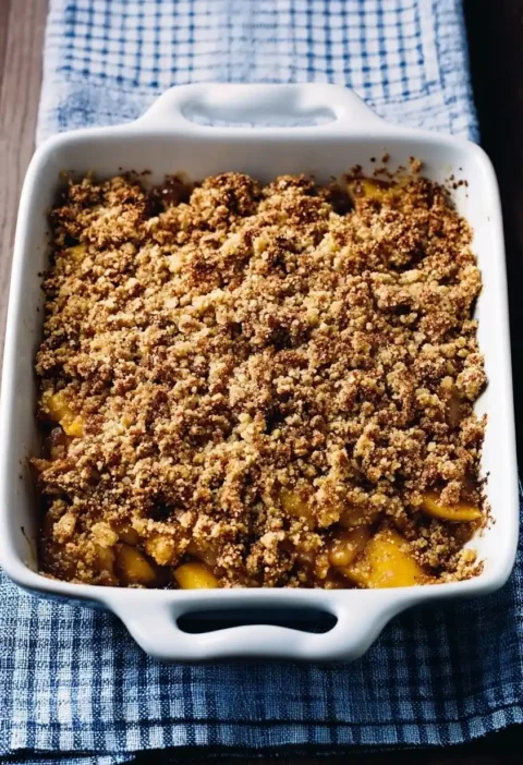 Mango Pear Ginger Crumble Tropical Twist Freezer Friendly