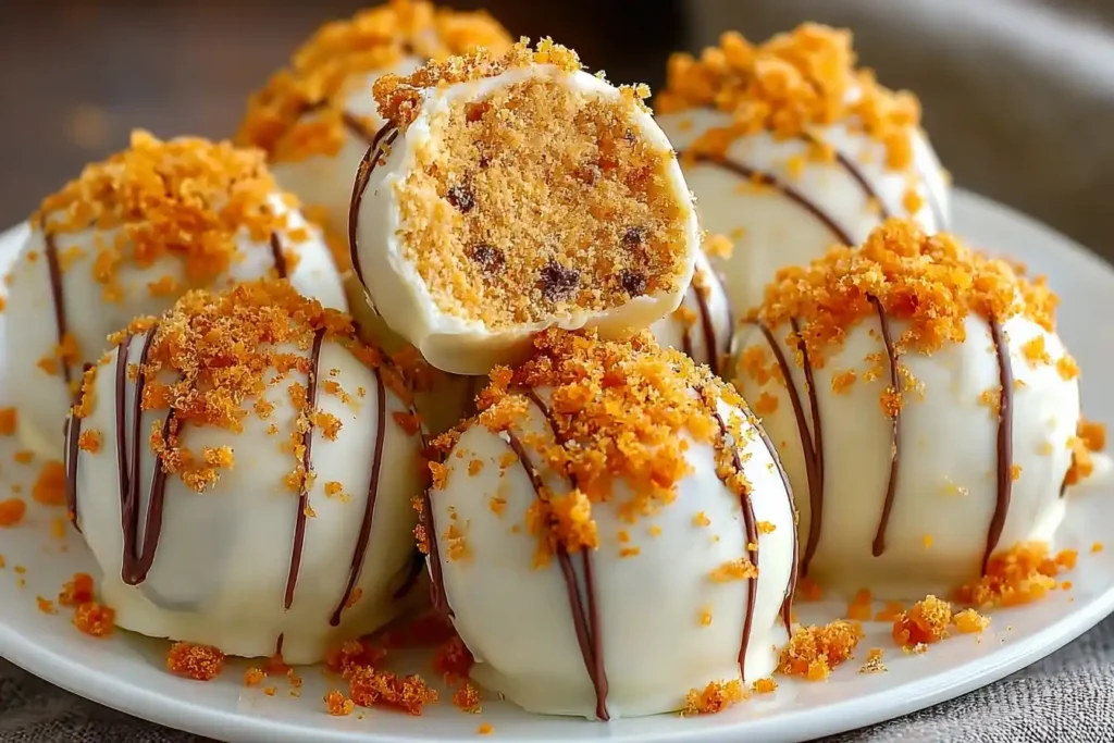 Easy No Bake Pumpkin Cheesecake Balls Recipe Gluten-free No Bake Pumpkin Cheesecake Balls Vegan No Bake Pumpkin Cheesecake...