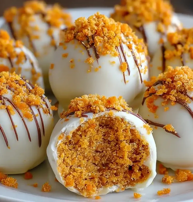 Easy No Bake Pumpkin Cheesecake Balls Recipe Gluten-free No Bake Pumpkin Cheesecake Balls Vegan No Bake Pumpkin Cheesecake...