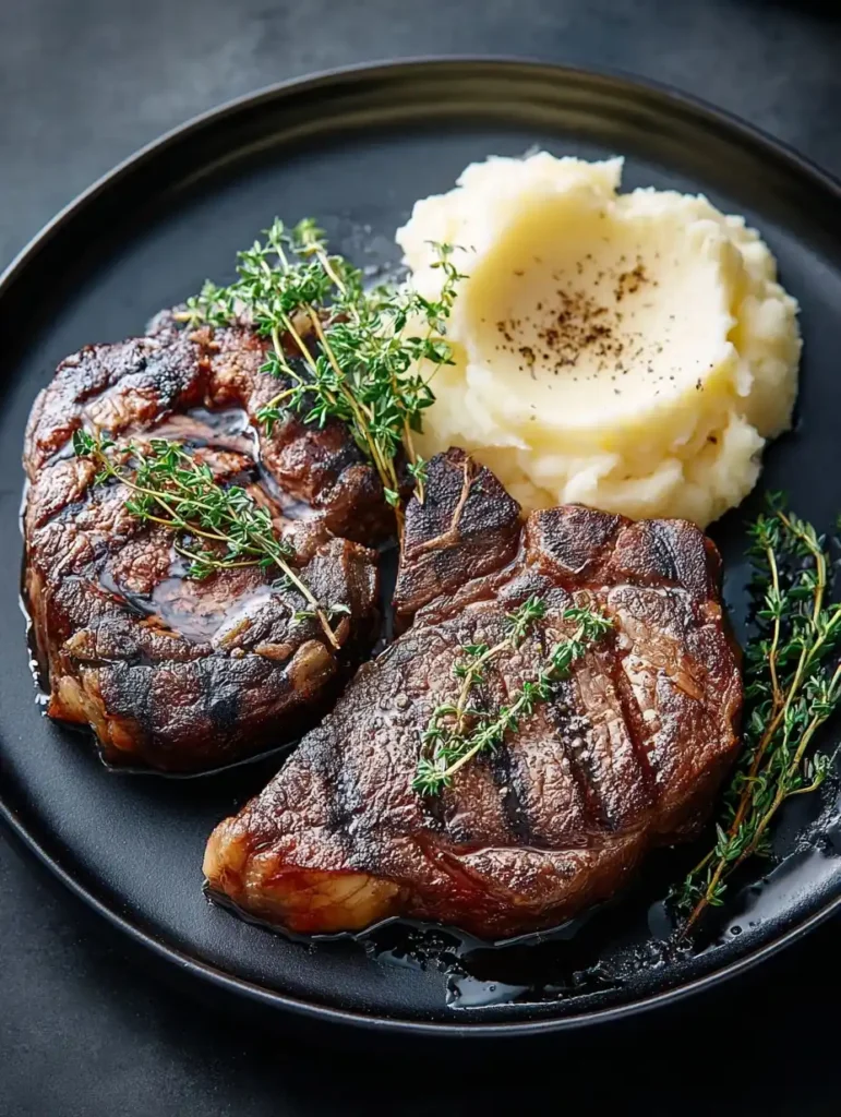 Best Reverse Sear Steak Recipe With Garlic Reverse Sear Steak Thyme Garlic Techniques How To Reverse Sear Steak At Home Re...