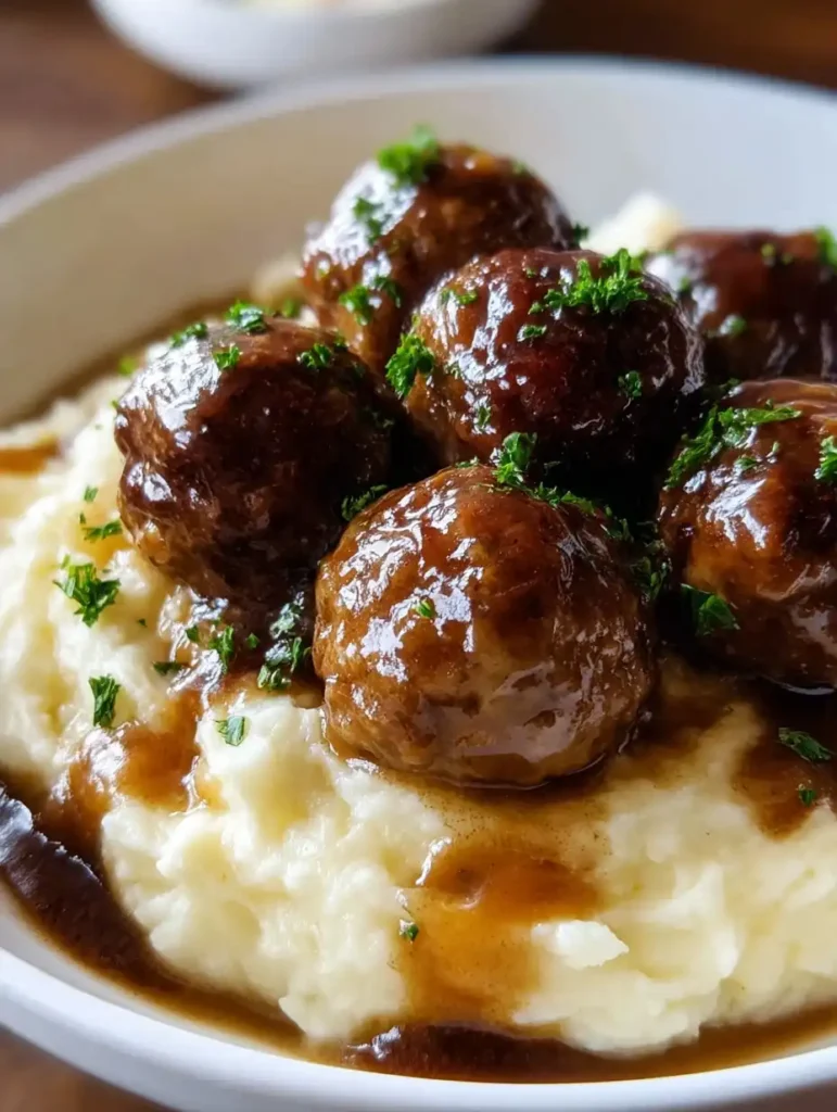 Salisbury Steak Meatballs
