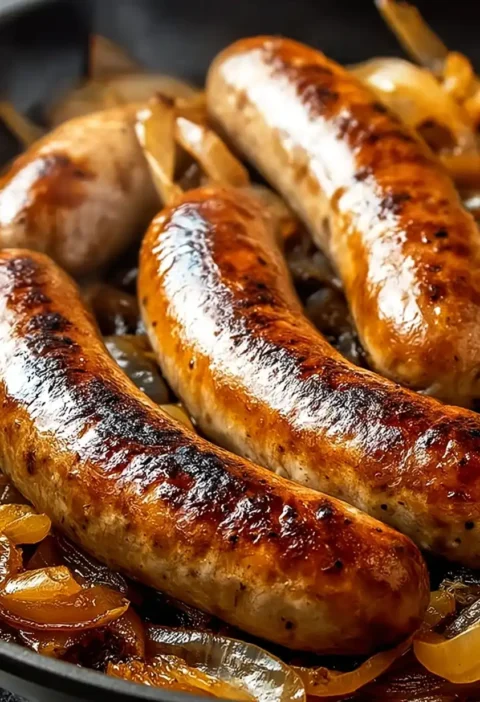 Best Sausages With Onions Recipes How To Cook Sausages With Onions Sausages With Caramelized Onions Recipe Grilled Sausage...