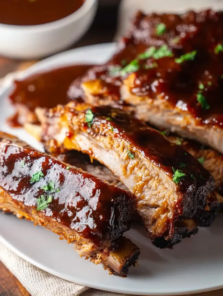 Slow Cooker BBQ Baby Back Ribs Recipe Easy Slow Cooker Baby Back Ribs Best BBQ Baby Back Ribs Slow Cooker Slow Cooker BBQ ...