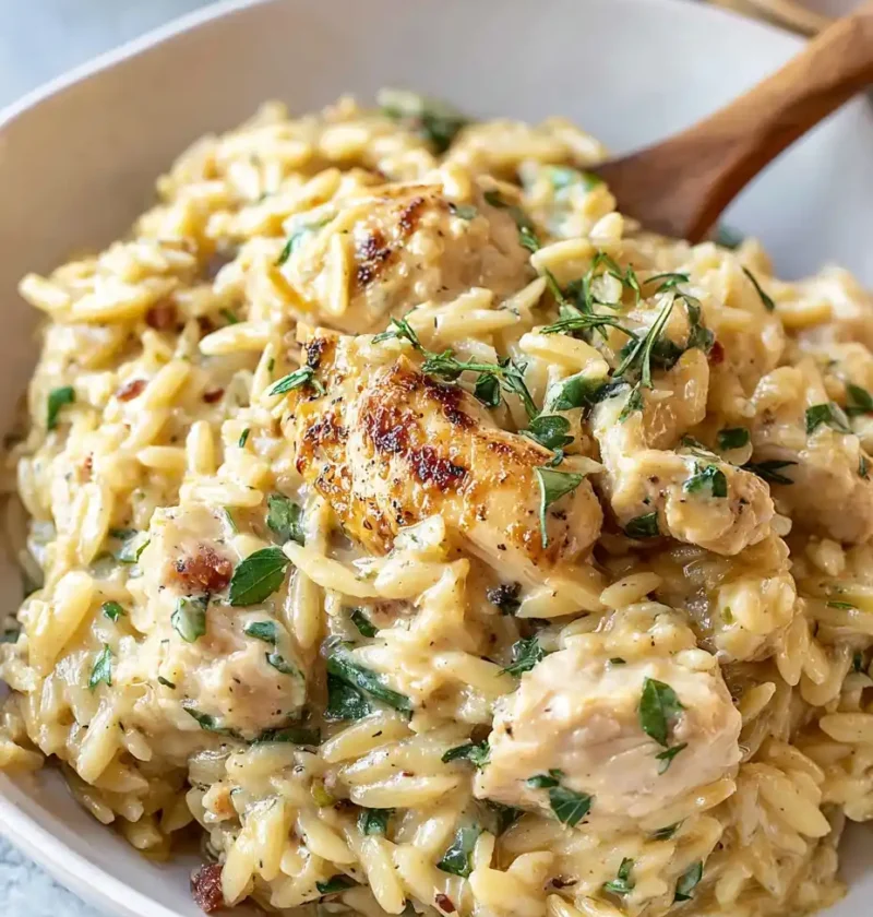 Slow Cooker Parmesan Herb Chicken Recipe Easy Parmesan Herb Chicken Orzo Slow Cooker Best Slow Cooker Chicken Recipes With...