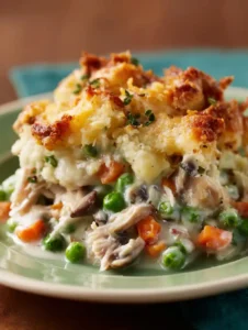 Thanksgiving Leftovers Casserole