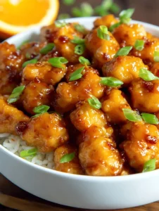 Irresistible Chinese Orange Chicken