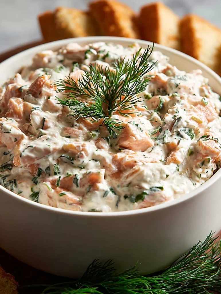 The Best Smoked Salmon Dip