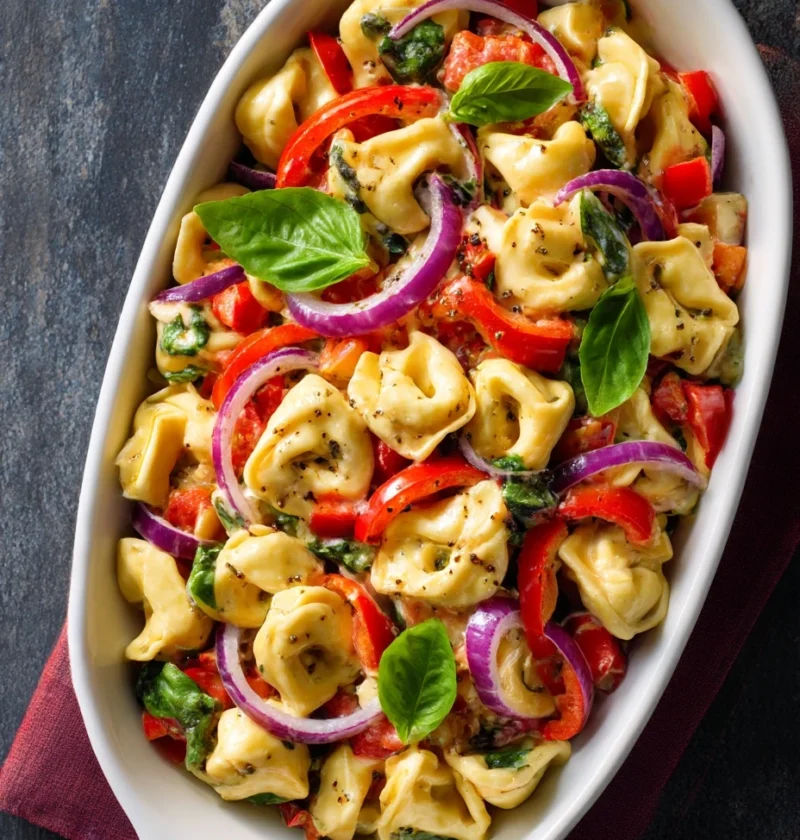 Best Tortellini Pasta Salad Recipe Easy Tortellini Pasta Salad Ideas Healthy Tortellini Pasta Salad Variations Vegetarian ...