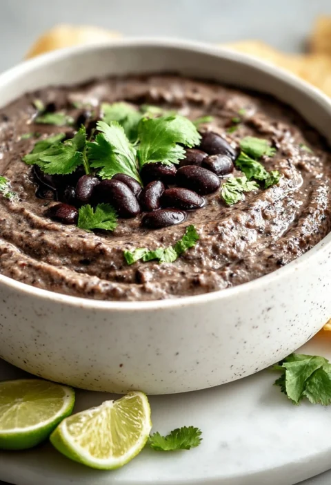 Easy Black Bean Dip Recipe Vegan Black Bean Dip No Oil Spicy Black Bean Dip Recipe Easy Gluten-free Black Bean Dip Recipe ...