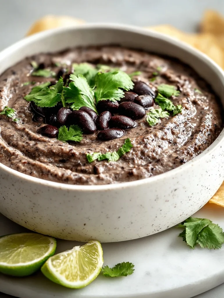 Delicious Black Bean Dip Recipe