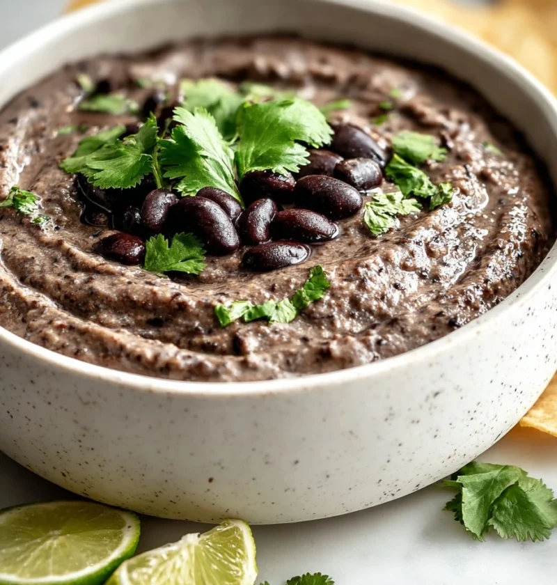 Easy Black Bean Dip Recipe Vegan Black Bean Dip No Oil Spicy Black Bean Dip Recipe Easy Gluten-free Black Bean Dip Recipe ...