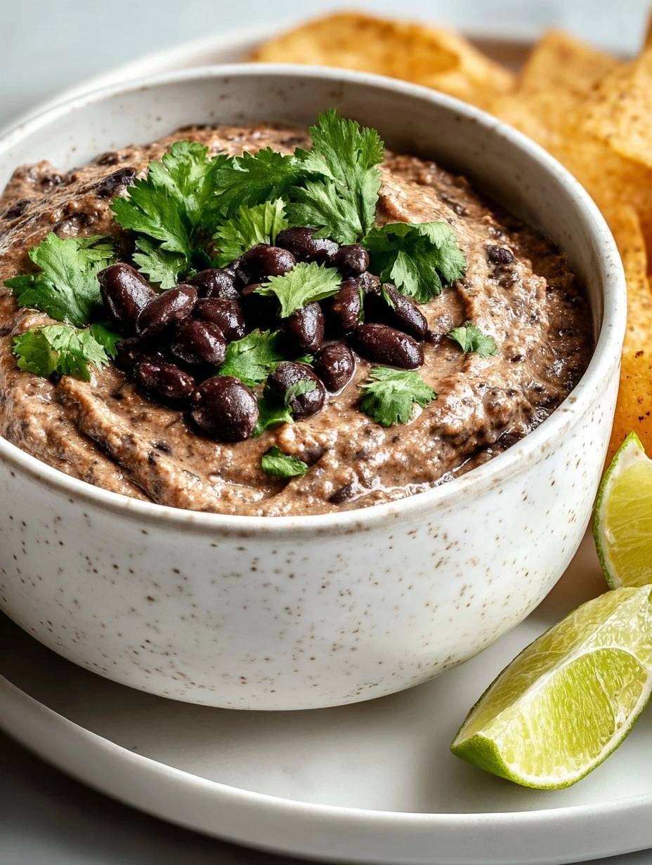 Easy Black Bean Dip Recipe Vegan Black Bean Dip No Oil Spicy Black Bean Dip Recipe Easy Gluten-free Black Bean Dip Recipe ...