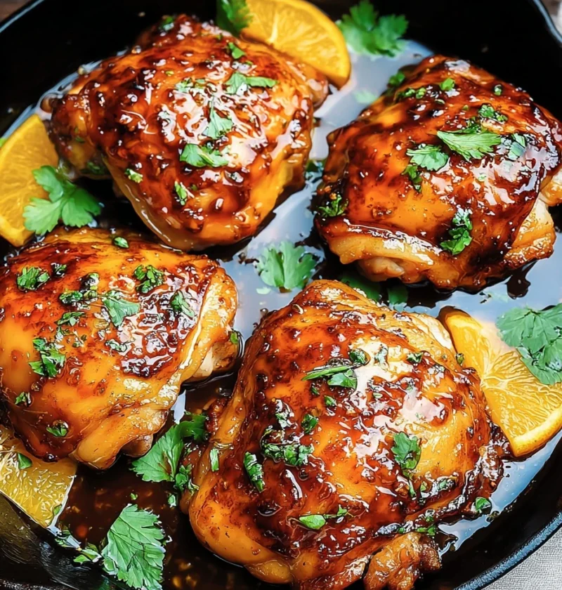 Easy Honey Orange Glazed Chicken Recipe Honey Orange Glaze For Chicken Dinner Best Citrus Glazed Chicken Recipe How To Mak...