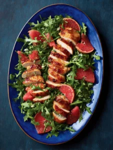 Miso-Butter Chicken With Grapefruit