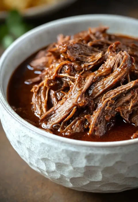 Best Slow Cooker Beef Barbacoa Recipe How To Make Beef Barbacoa In A Slow Cooker Slow Cooker Beef Barbacoa Tacos Recipe Ea...