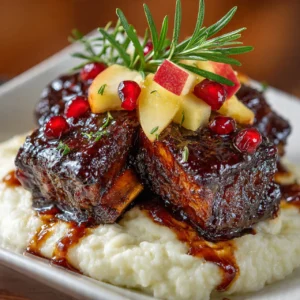 Apple Cider Braised Short Ribs