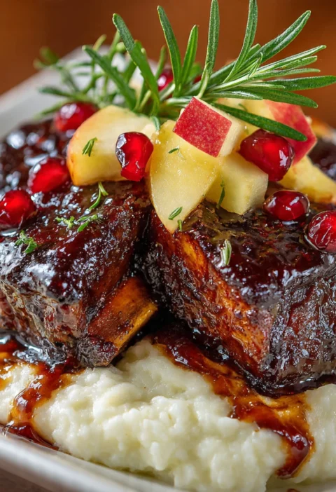 Apple Cider Braised Short Ribs