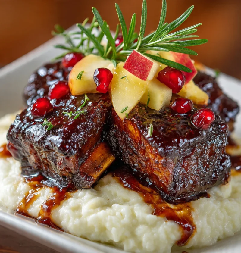 Apple Cider Braised Short Ribs