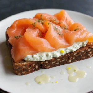 Avocado Toast with Smoked Salmon