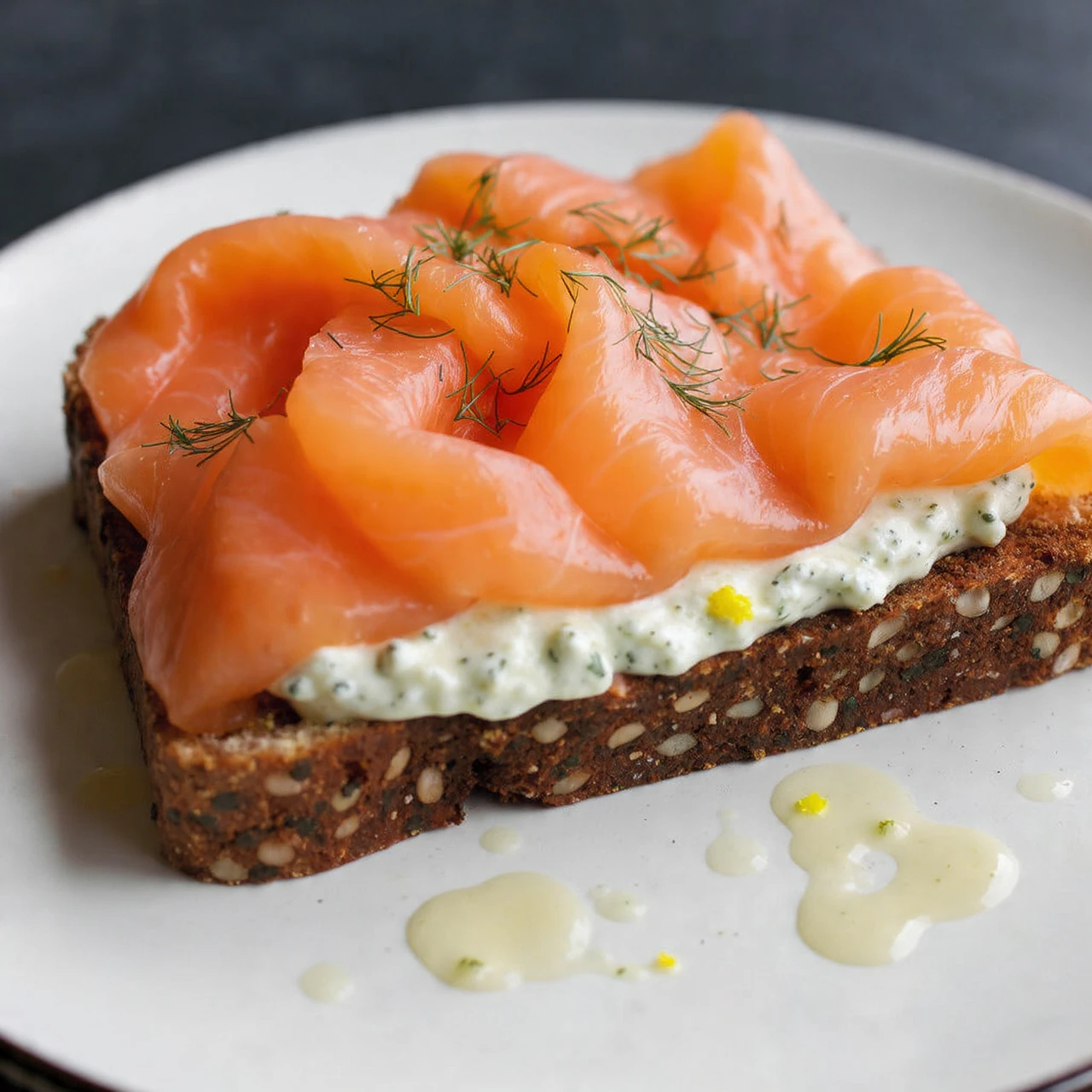 Avocado Toast with Smoked Salmon