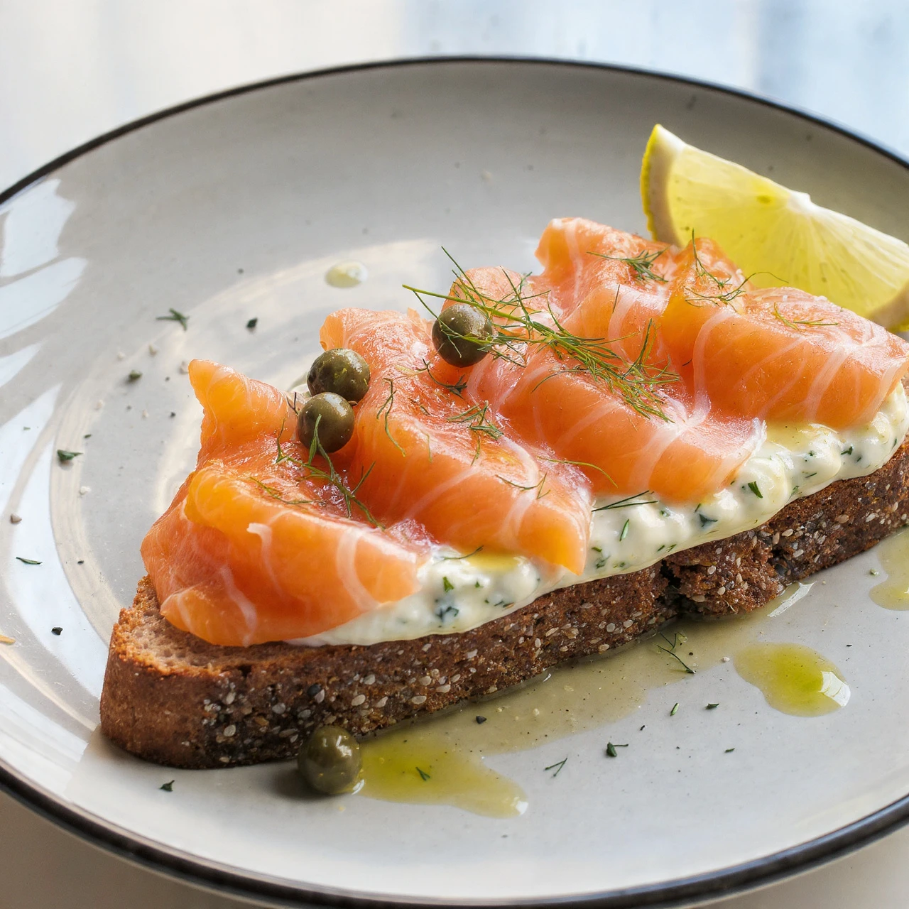 Avocado Toast Smoked Salmon