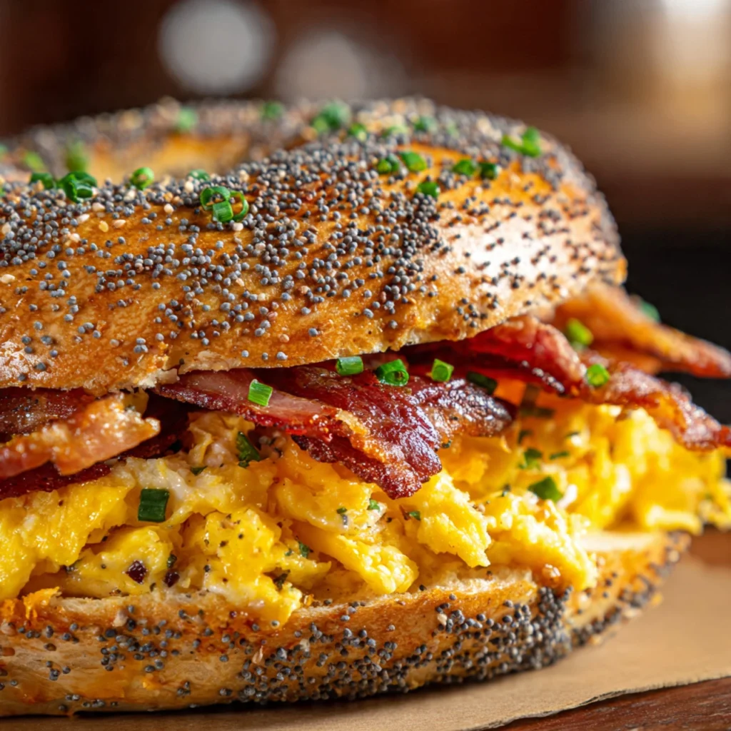 Breakfast Bagel Sandwich: A Delicious Morning Treat!