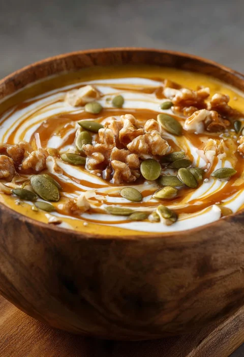 Creamy Pumpkin Pie Yogurt Bowl Recipe