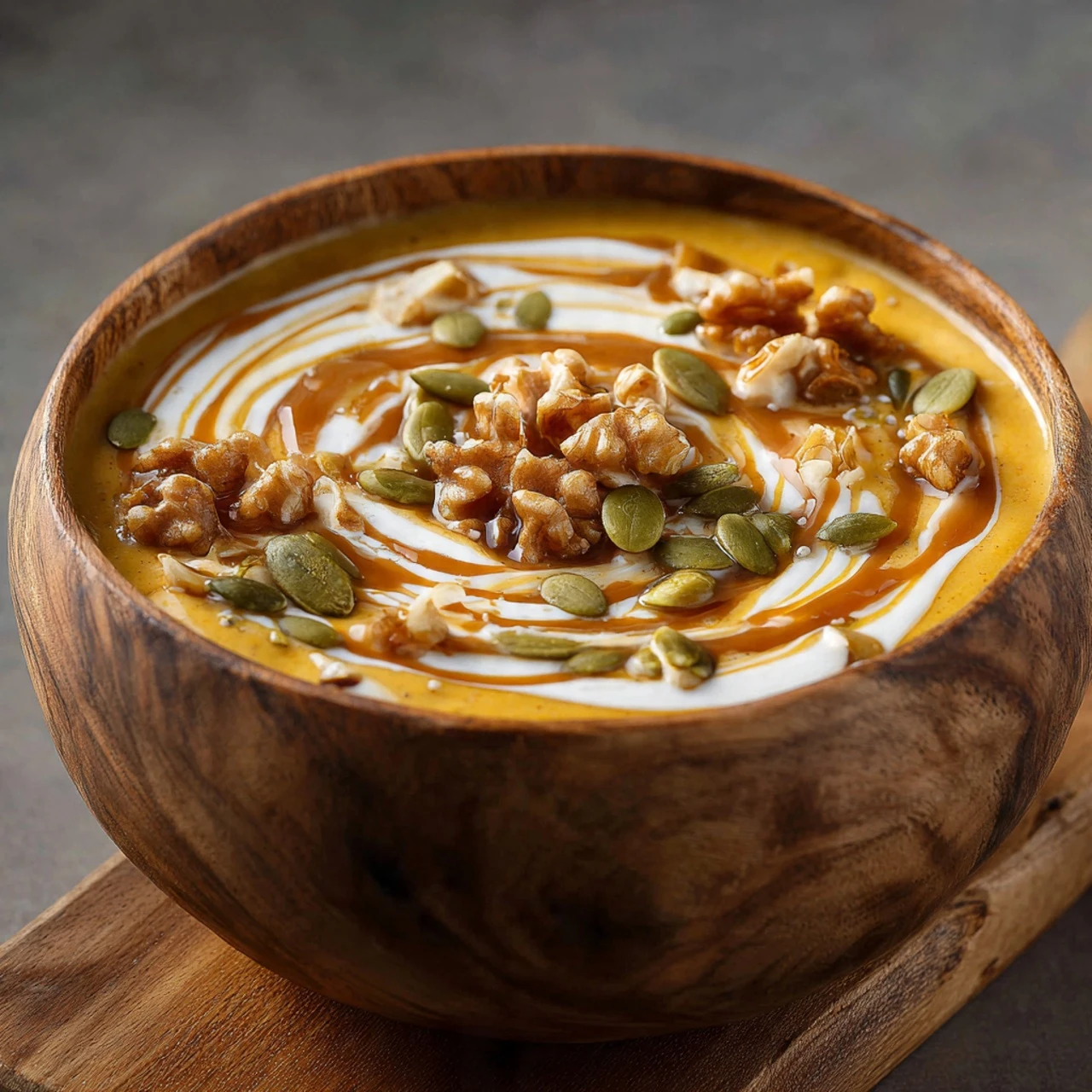 Creamy Pumpkin Pie Yogurt Bowl Recipe