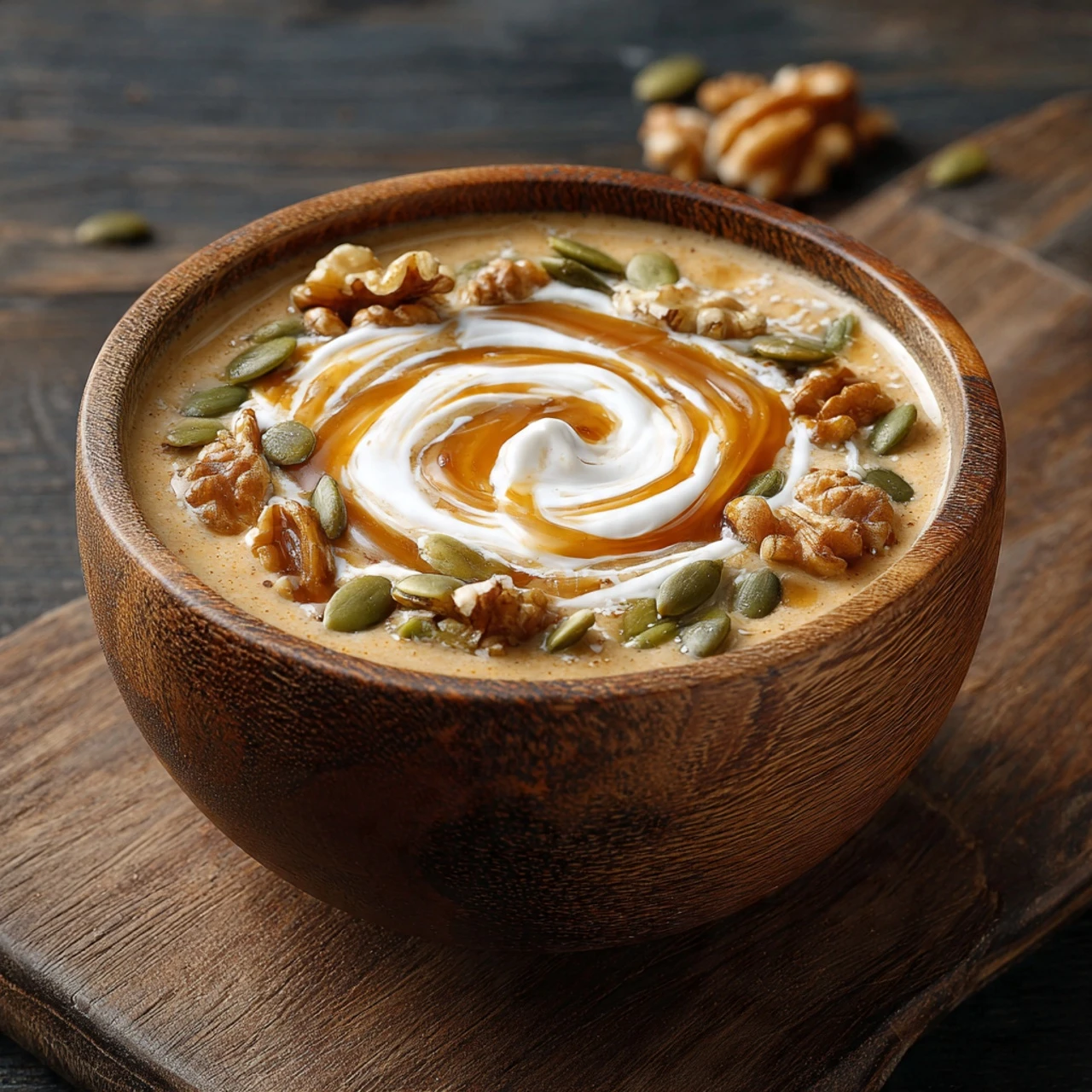 Creamy Pumpkin Pie Yogurt Bowl Recipe