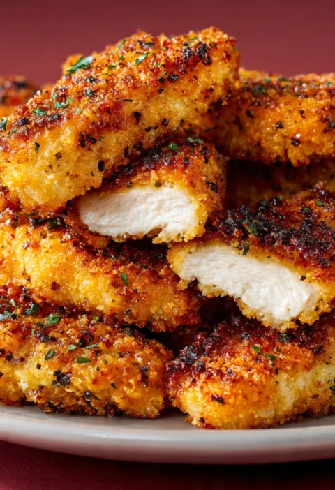 Crispy Air Fry Chicken Tenders Recipe Perfect Crunch
