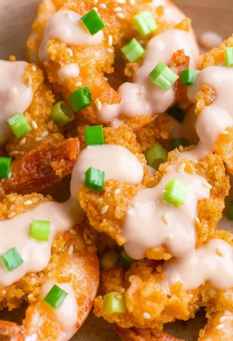 Crispy Air Fryer Bang Shrimp Flavorful Delight