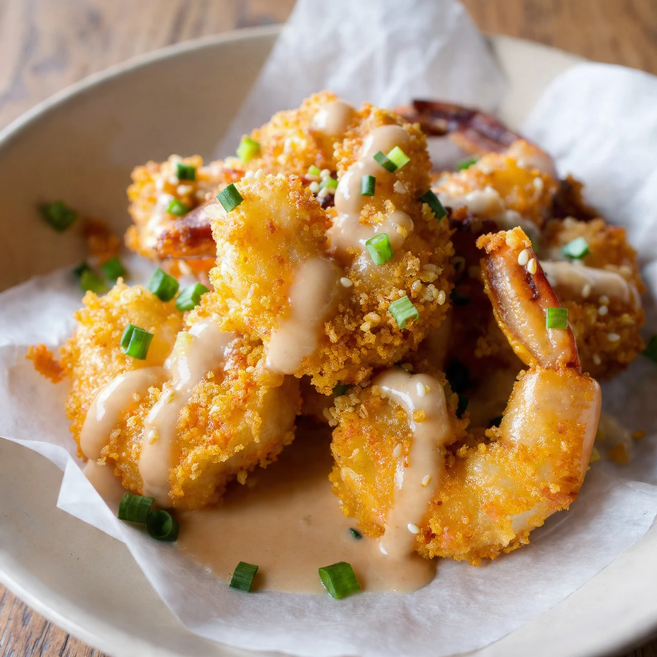 Crispy Air Fryer Bang Shrimp Flavorful Delight
