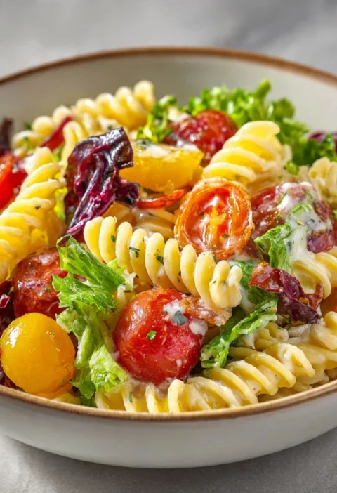 Delicious Club Sandwich Pasta Salad Recipe Meals