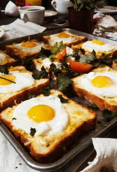 Delicious Sheet Pan Eggs Breakfast Sandwiches