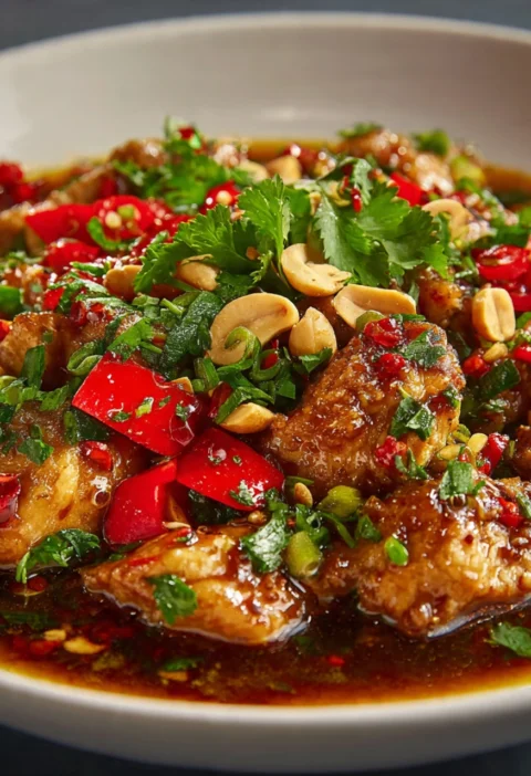 Delicious Slow Cooker Kung Pao Chicken Recipe Meals
