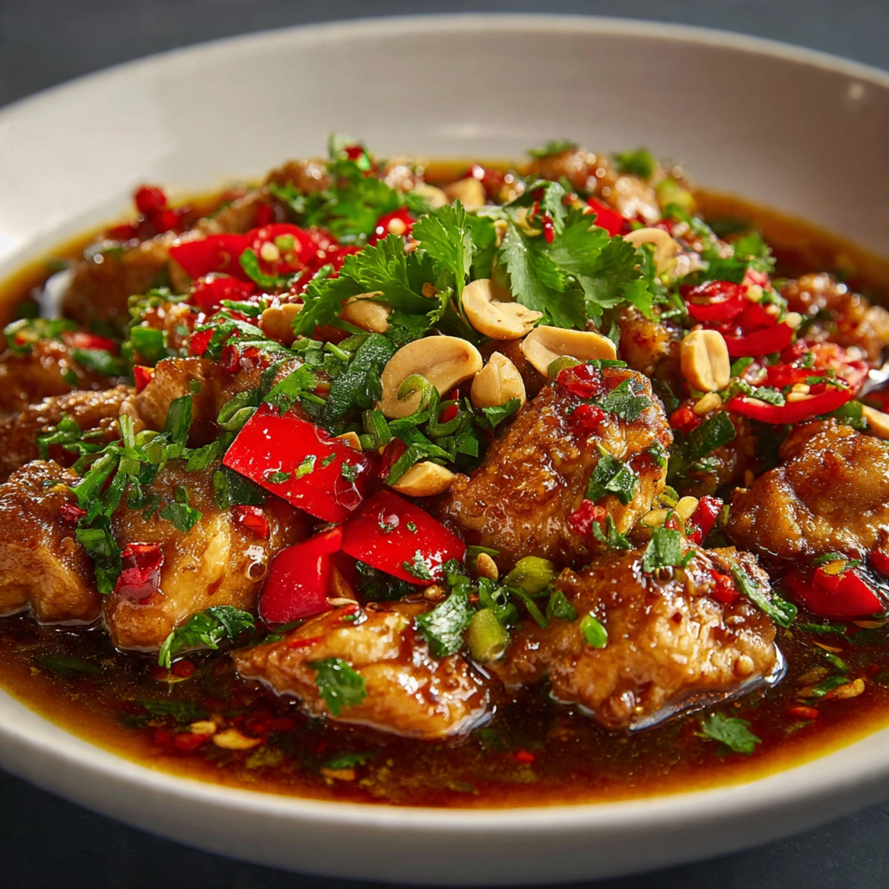 Delicious Slow Cooker Kung Pao Chicken Recipe for Easy Meals