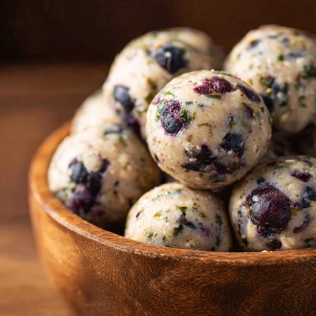 Blueberry Cheesecake Protein Bites Recipe