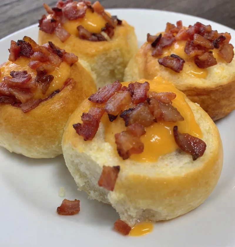 Cheesy Breakfast Rolls Indulge Tasty Treat