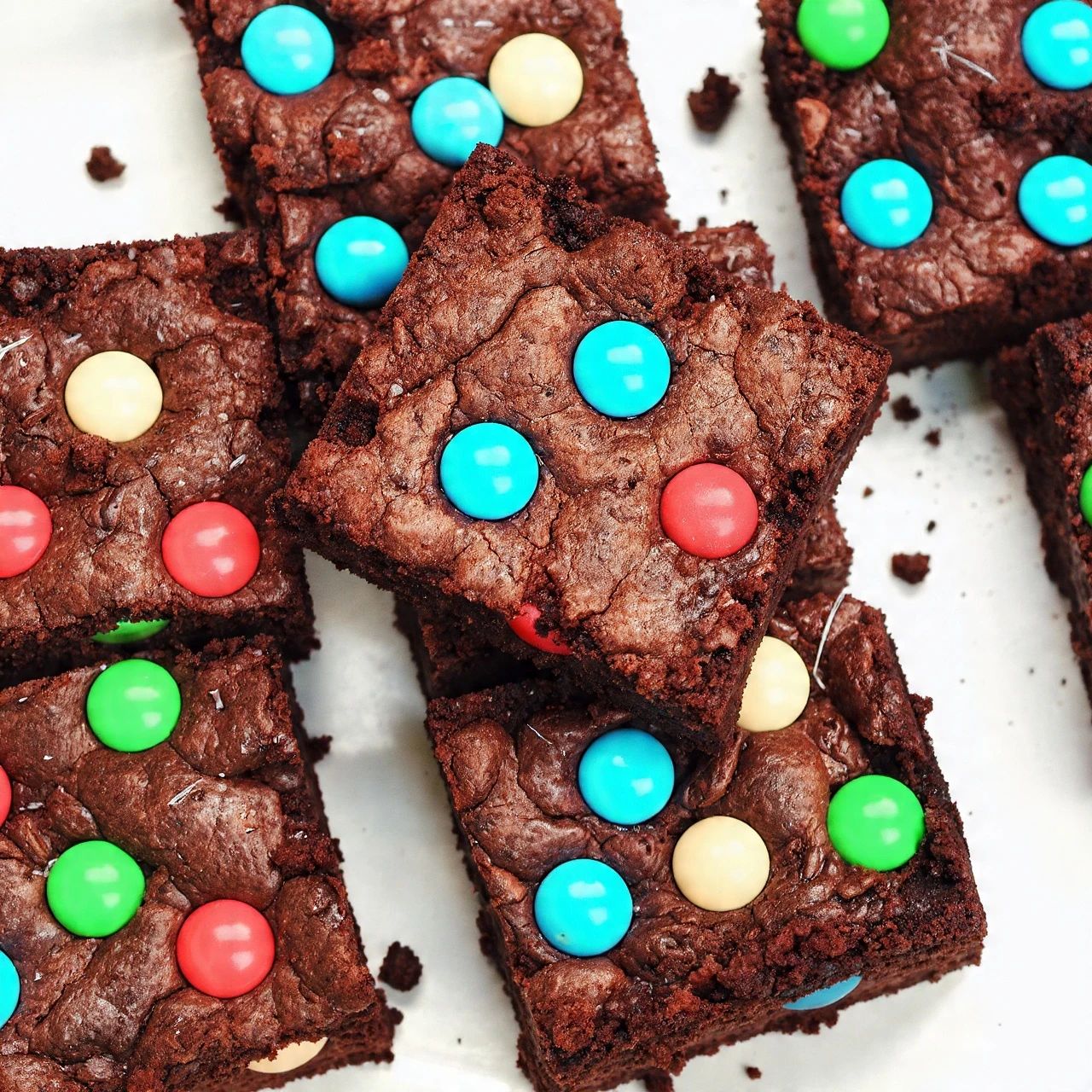 Easy Monster Cookie Fudgy Brownies Recipe Best Monster Cookie Brownies With Fudge Homemade Fudgy Brownie Cookie Monster St...